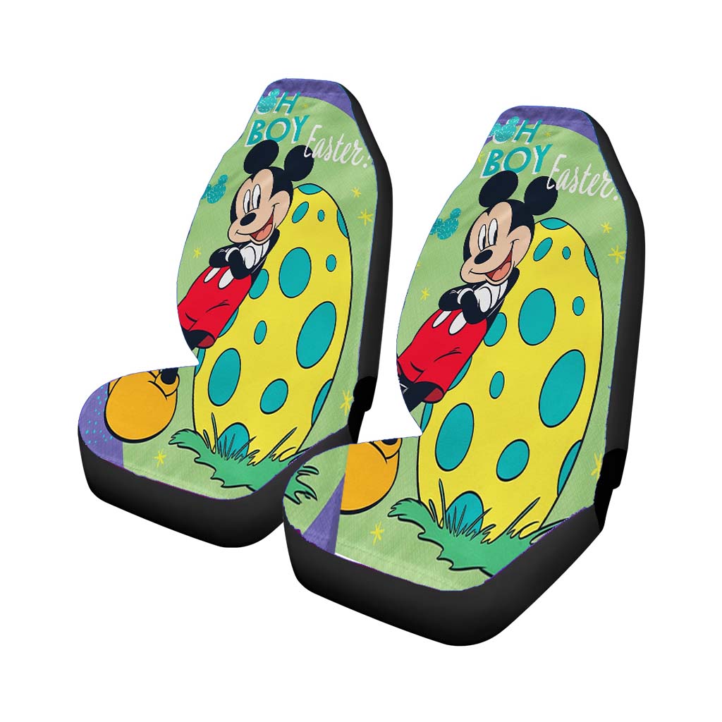 Mickey Mouse Easter car Seat Covers