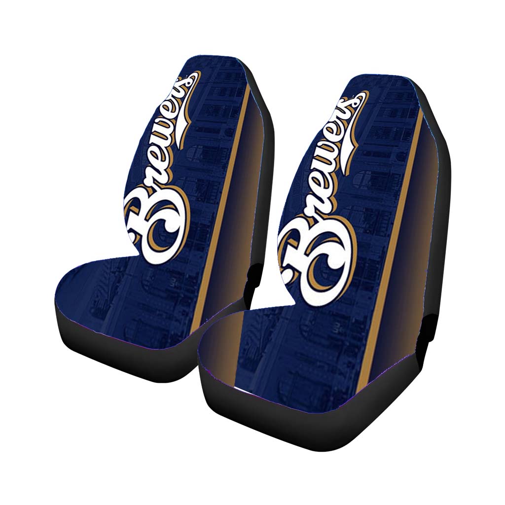 Milwaukee Brewers City car Seat Covers