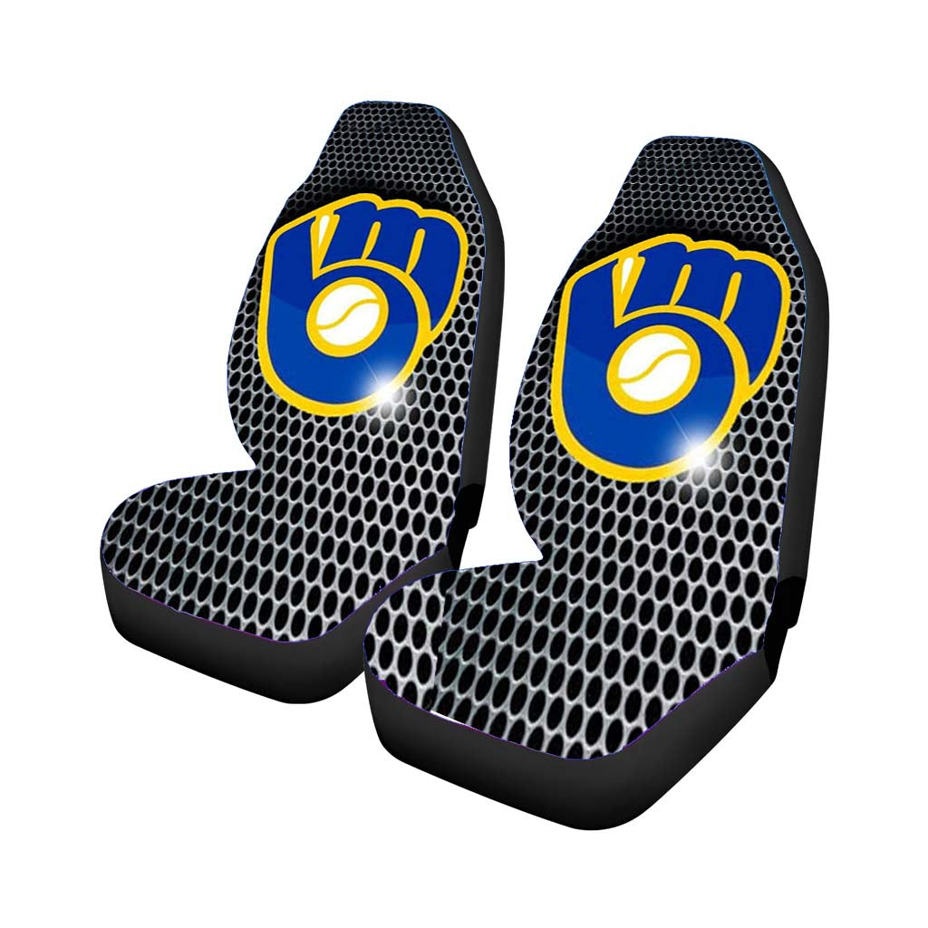 Milwaukee Brewers Light car Seat Covers