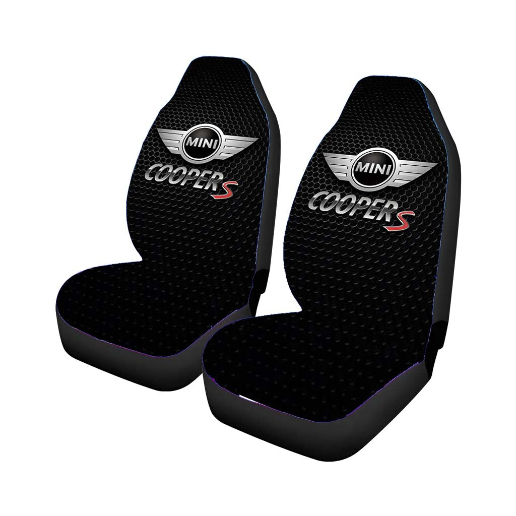 Mini Cooper S Metal Logo car Seat Covers