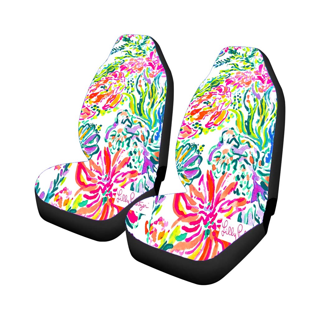 Monogram Lilly Pulitzer car Seat Covers