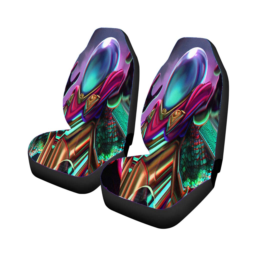 Mysterio Spiderman Art Far From Home car Seat Covers