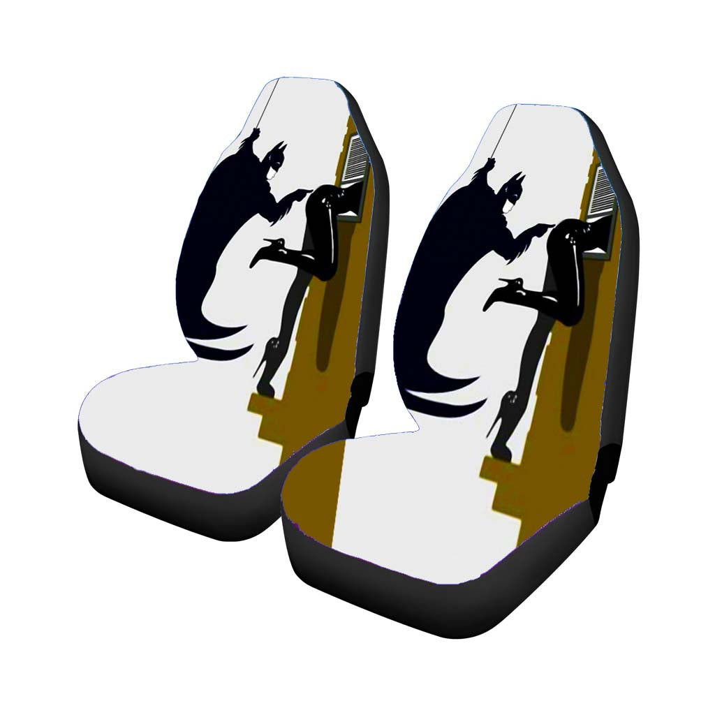 Naughty Batman And Catwoman car Seat Covers