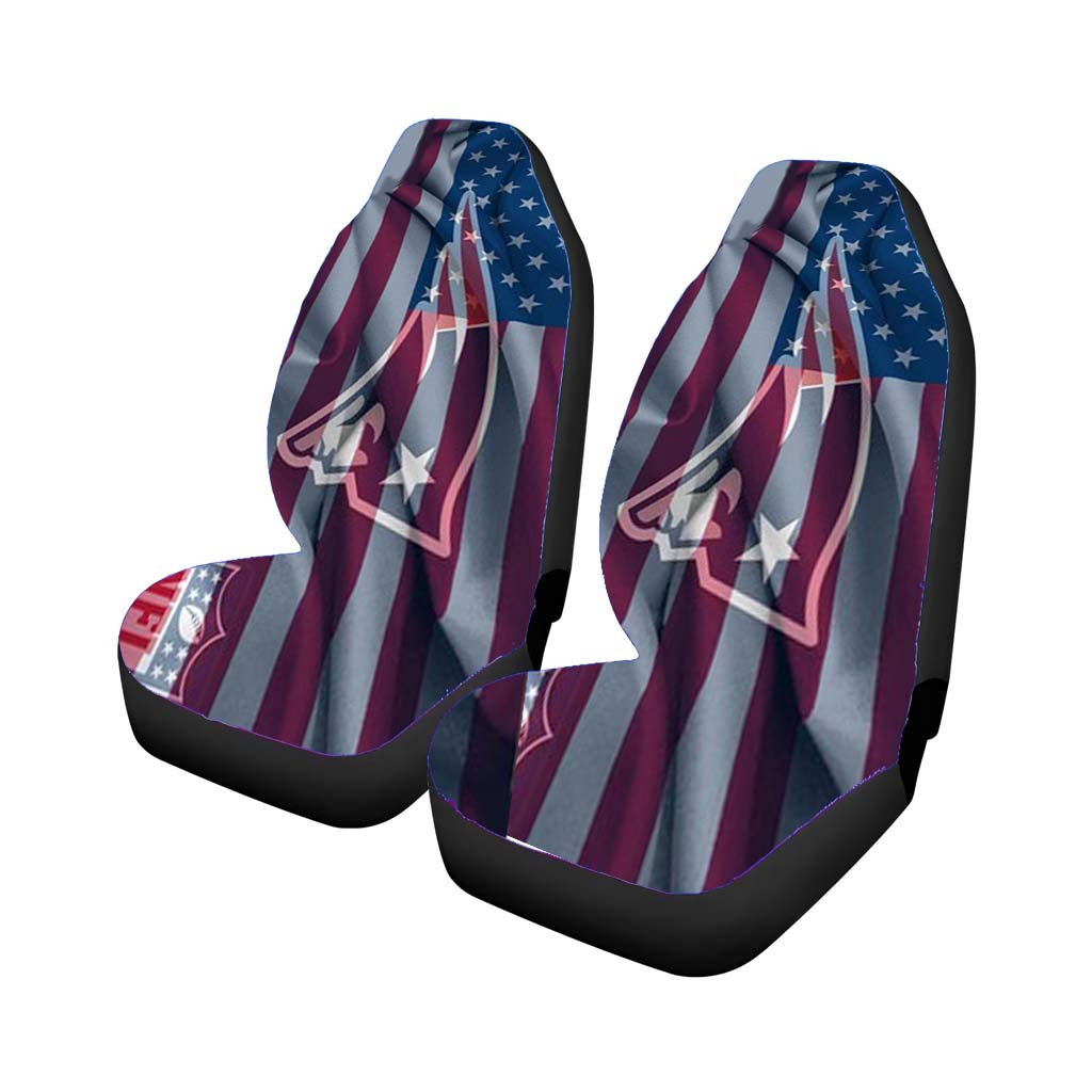 New England Patriots American Logo car Seat Covers