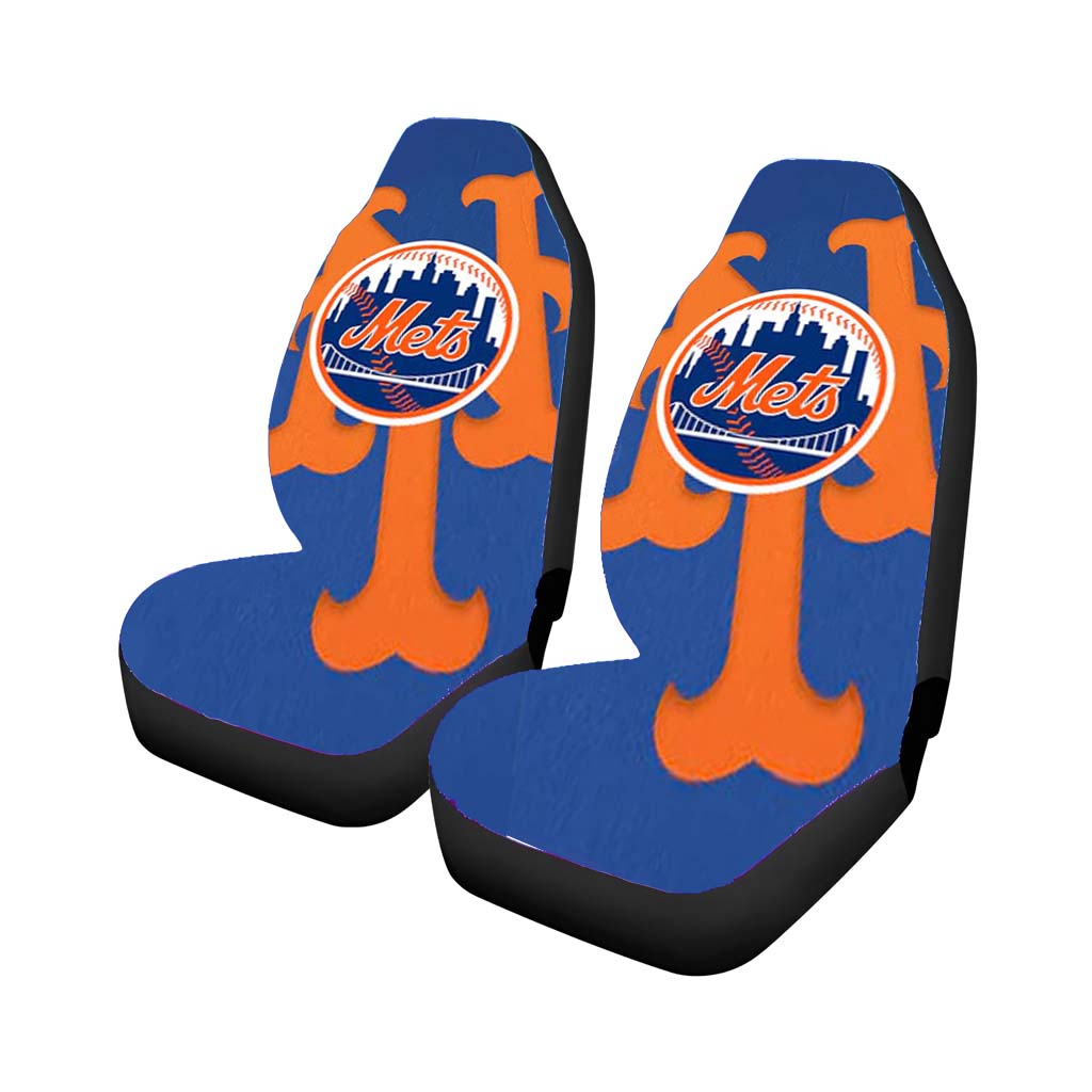 New York Mets Logo Baseball 1 car Seat Covers