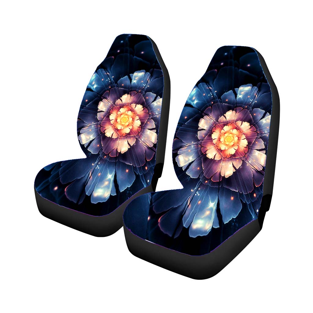 Night Flower car Seat Covers
