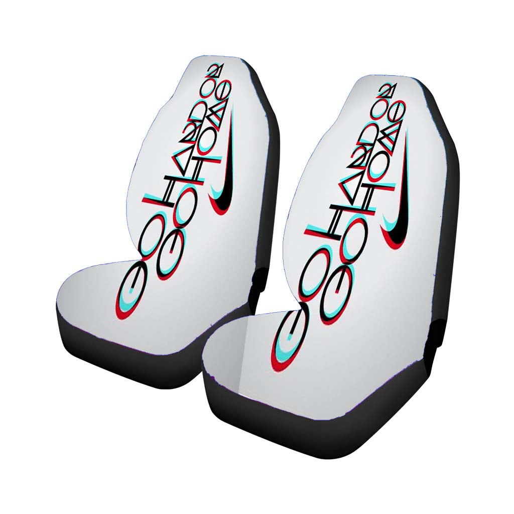 Nike Logo Go Hard Or Go Home Quote car Seat Covers