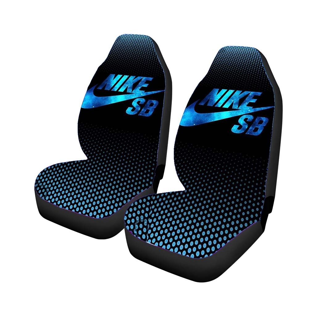 Nike Sb Shoes Blue Logo car Seat Covers