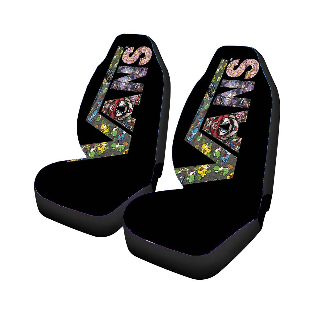 Nintendo X Vans Collabs car Seat Covers