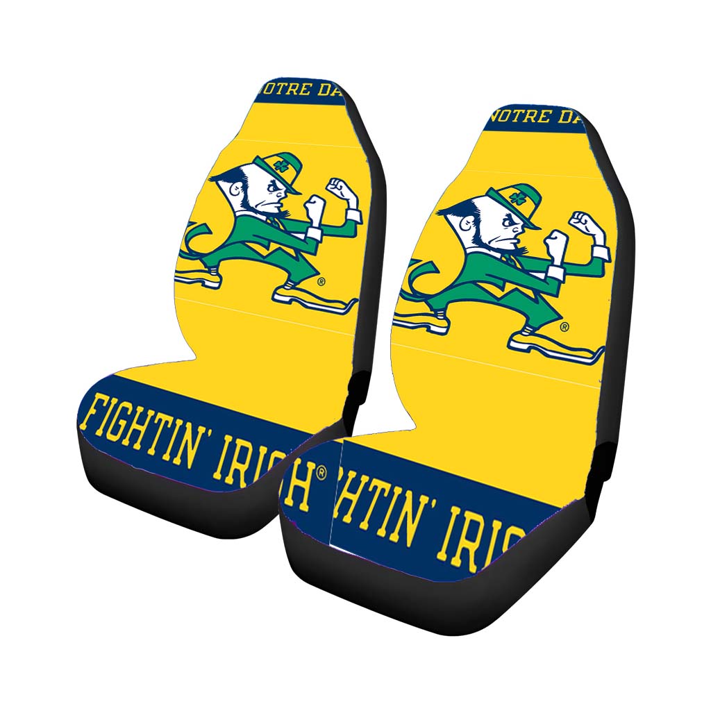 Notre Dame Fighting Irish car Seat Covers