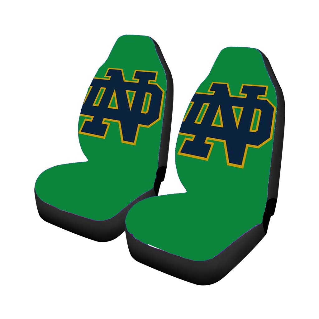 Notre Dame Fighting Irish American Football Rz 1 car Seat Covers