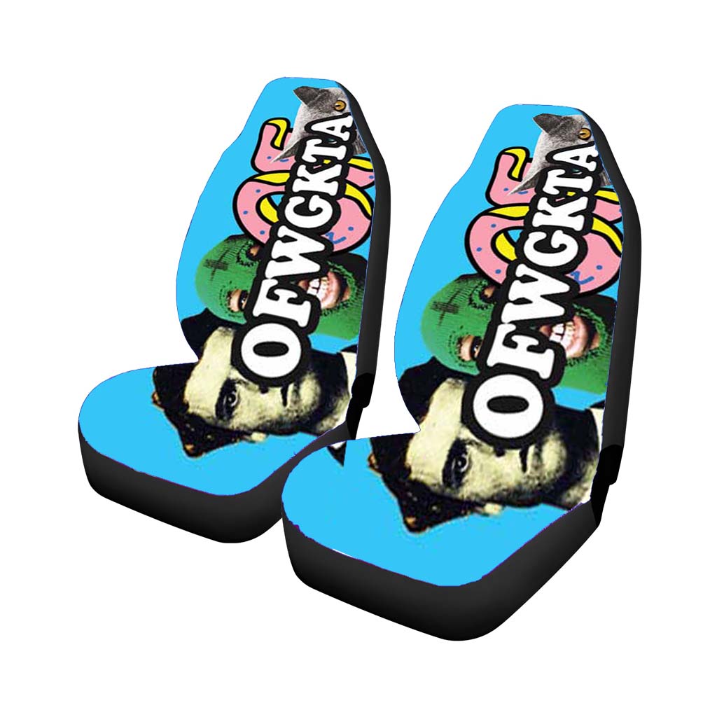 Odd Future Blue With Logos car Seat Covers