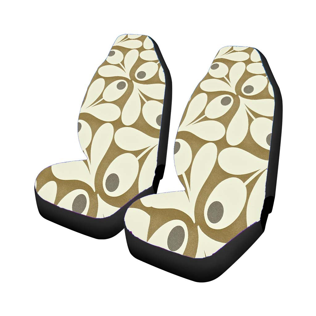 Orla Kiely Acorn Spot Pattern Design car Seat Covers