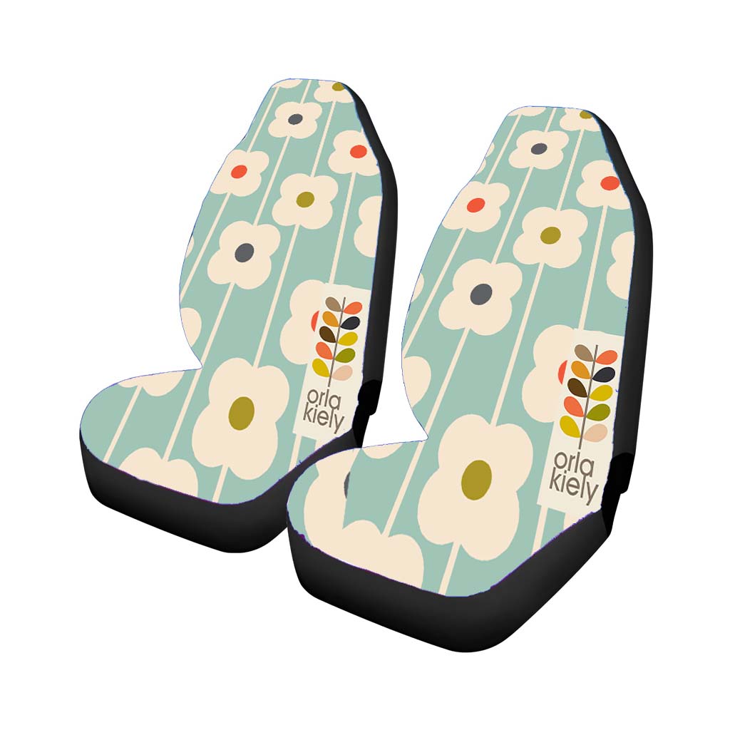 Orla Kiely Flower Pattern car Seat Covers