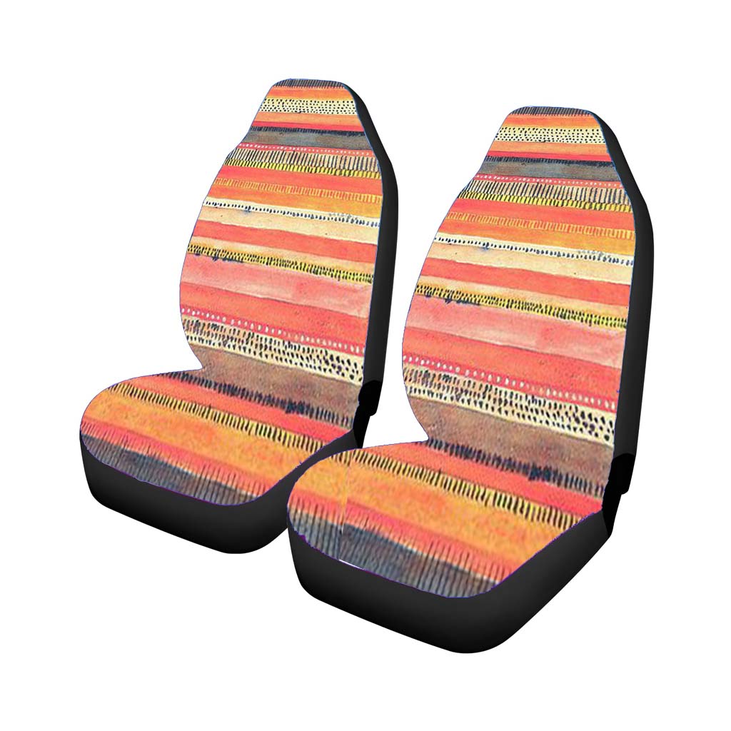 Pattern Is A Blur car Seat Covers