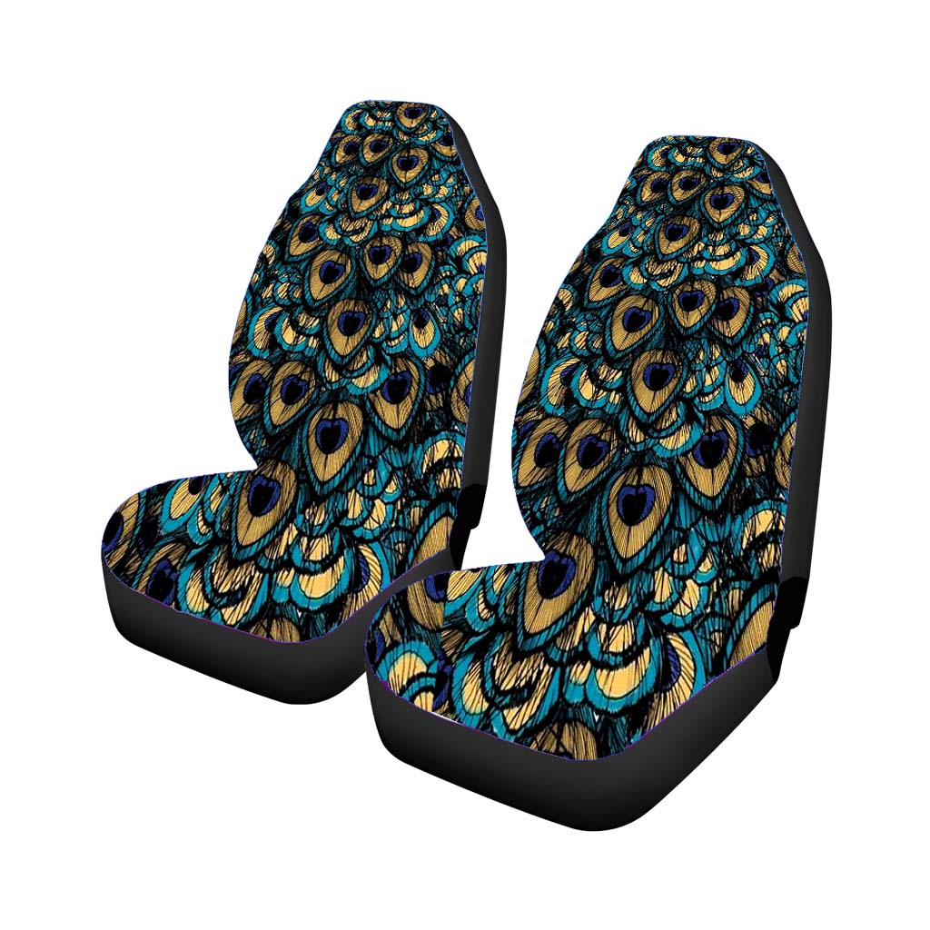 Peacock Pattern car Seat Covers