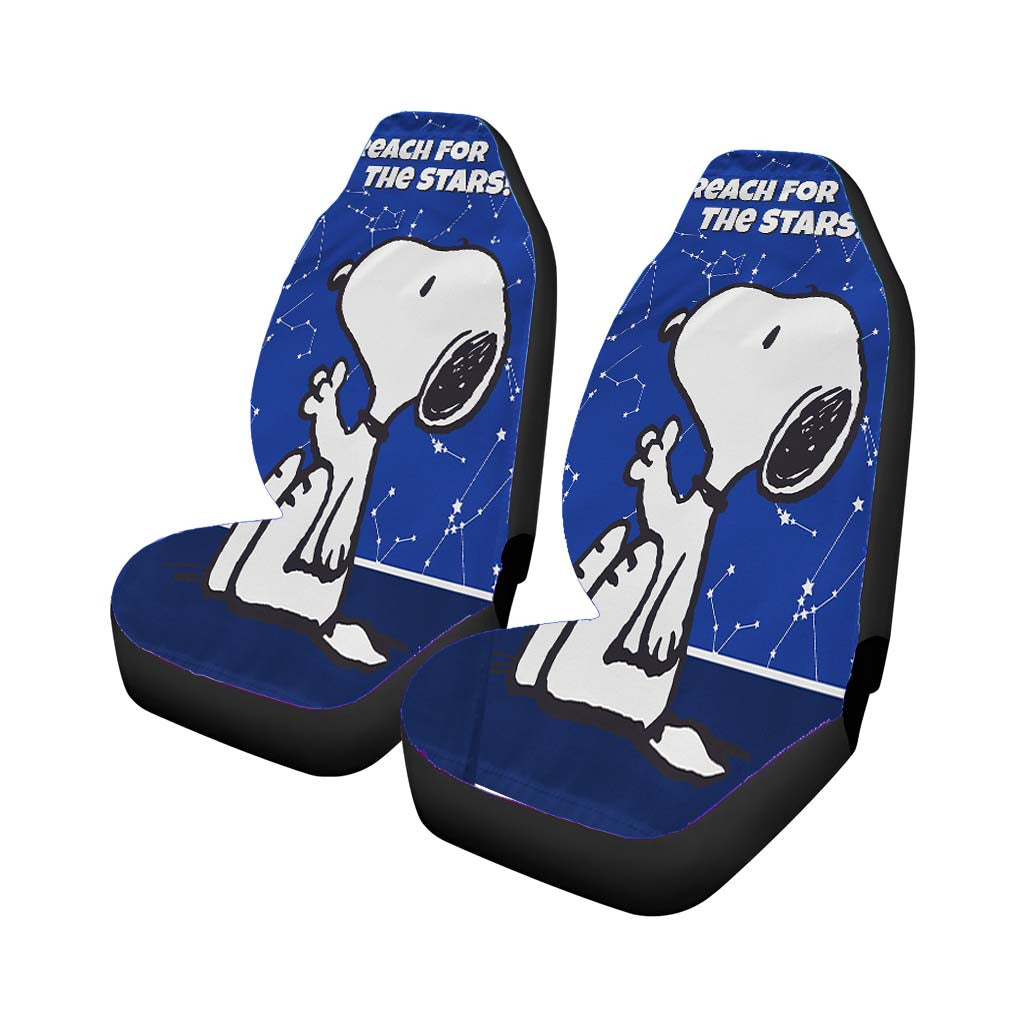 Peanuts Reach For The Stars Snoopy car Seat Covers