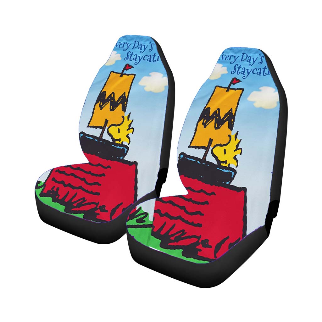 Peanuts Woodstock Staycation car Seat Covers