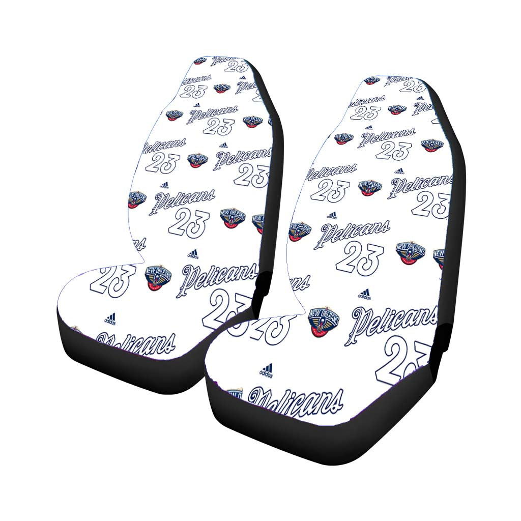 Pelicans Anthony Davis Number 23 Pattern car Seat Covers