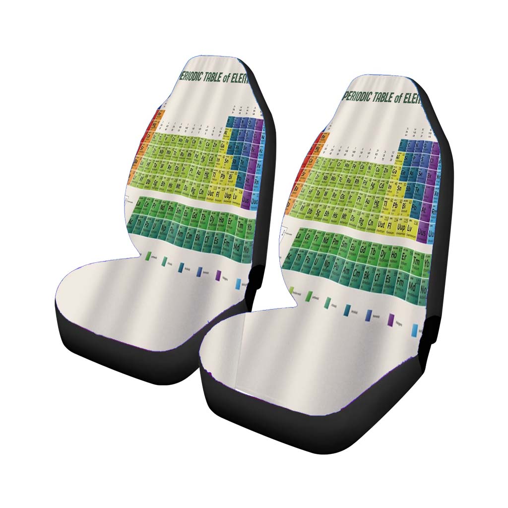 Periodic Table car Seat Covers