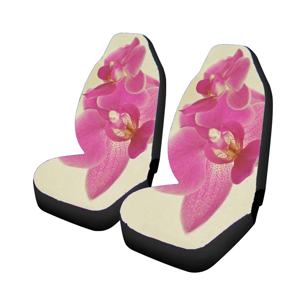 Pink Orchid car Seat Covers