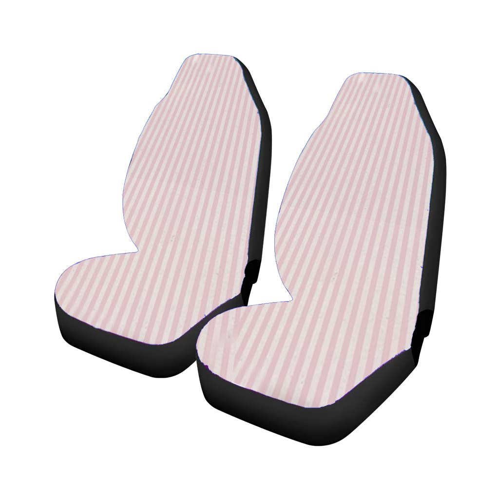 Pink Striped Pattern car Seat Covers