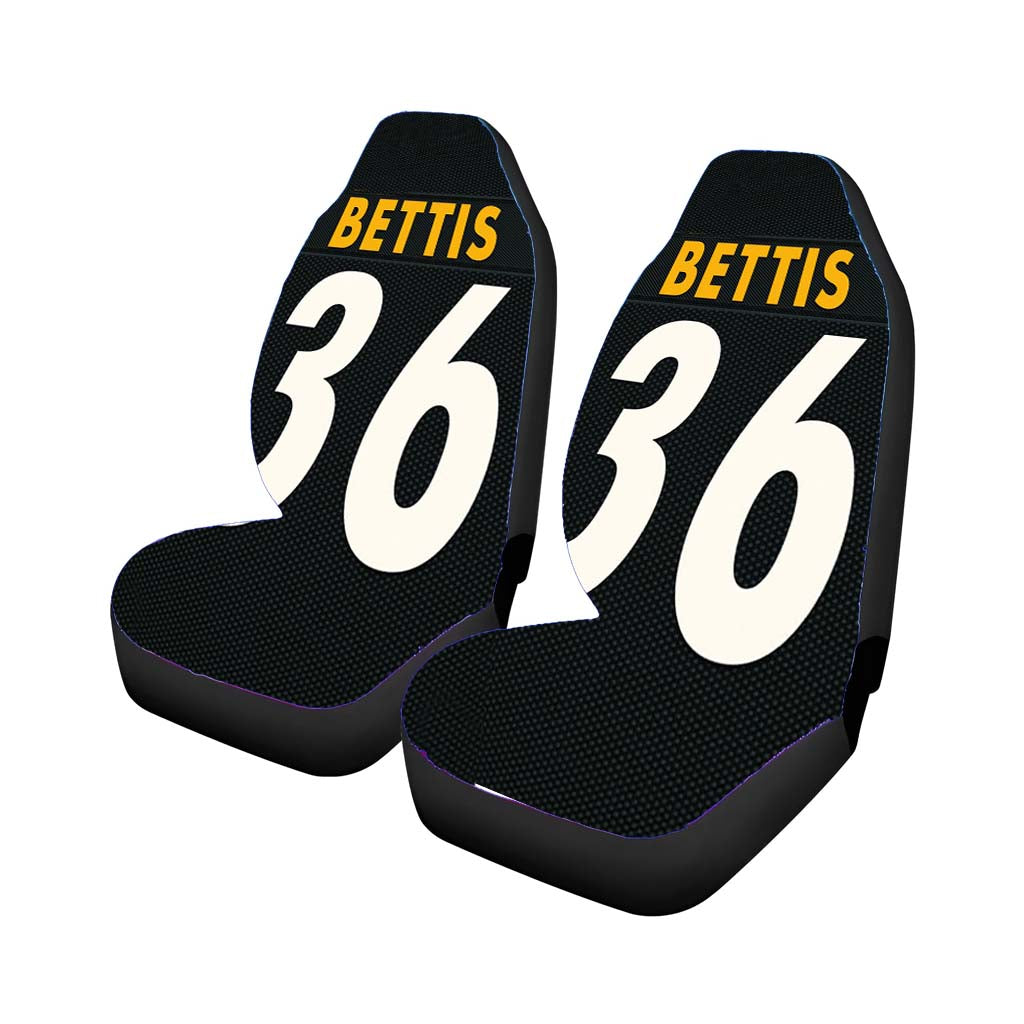 Pittsburgh Steelers Bettis 36 car Seat Covers