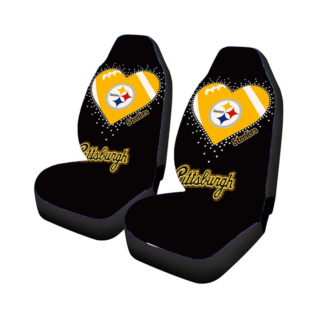 Pittsburgh Steelers Hearth car Seat Covers