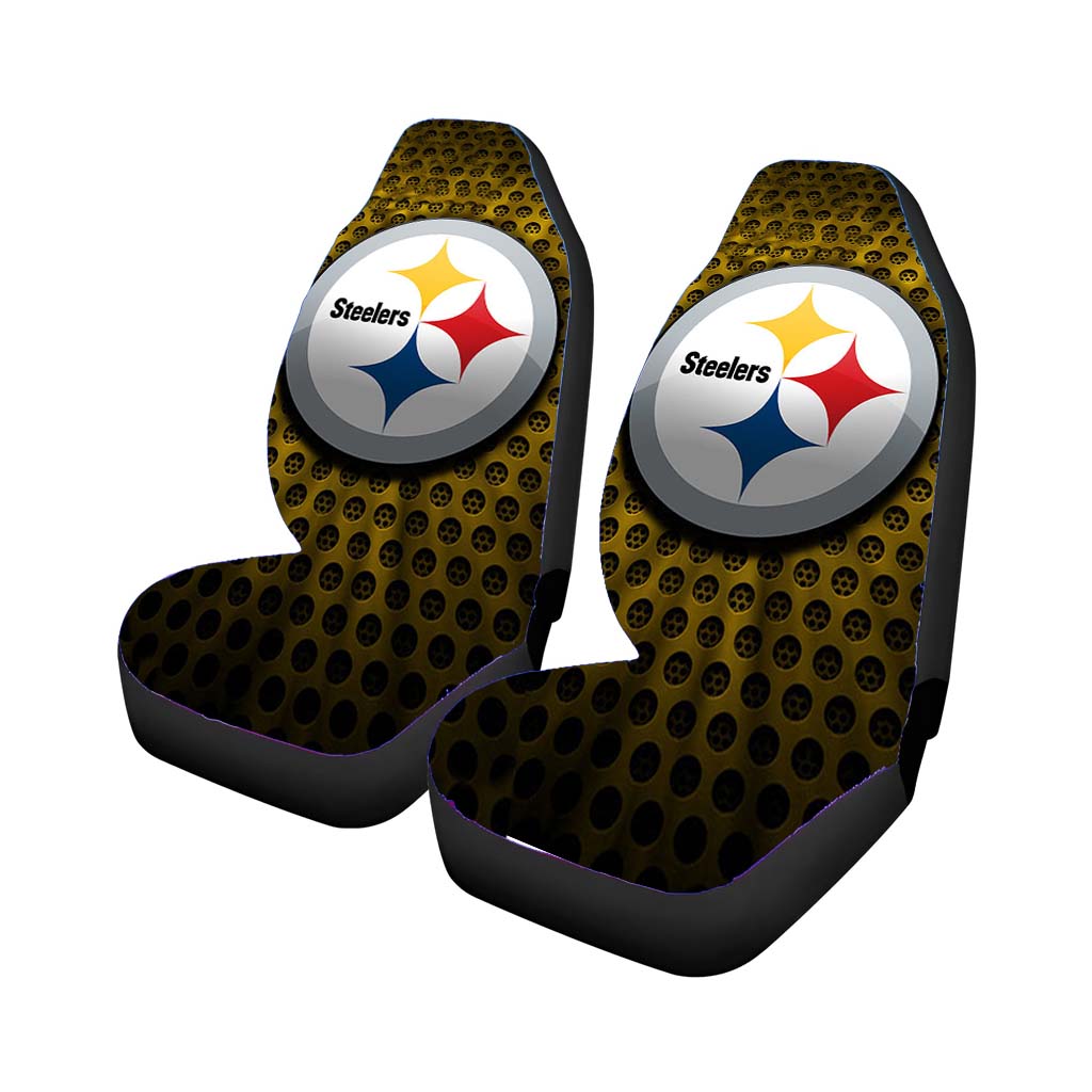 Pittsburgh Steelers Nfl Logo 2 car Seat Covers