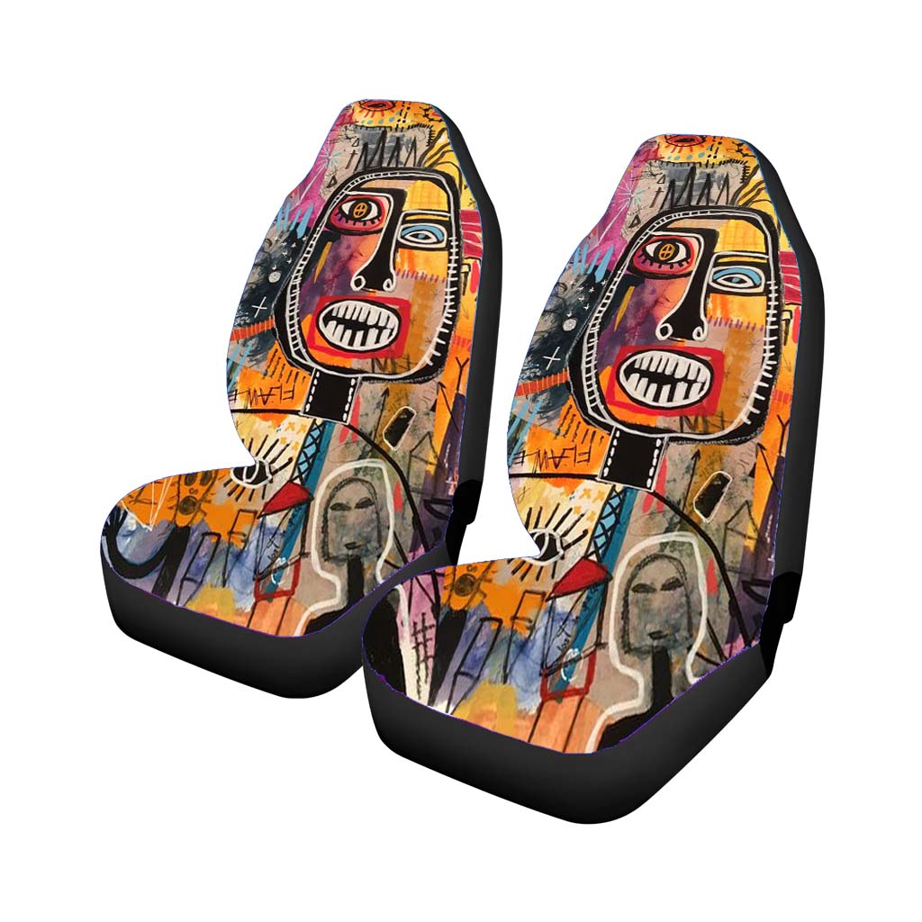 Pop Art Culture Pop Pattern car Seat Covers