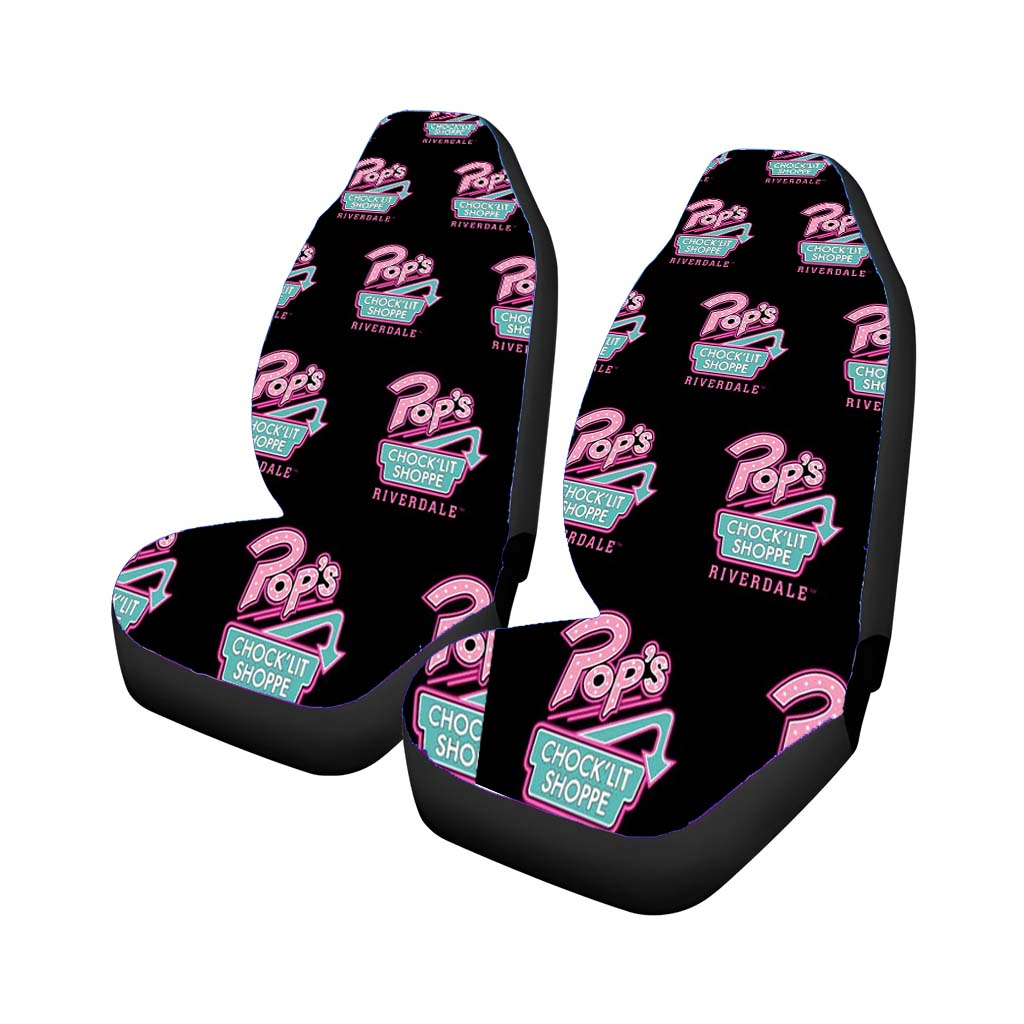 Pops Chock Lit Shoppe Riverdale Pattern car Seat Covers