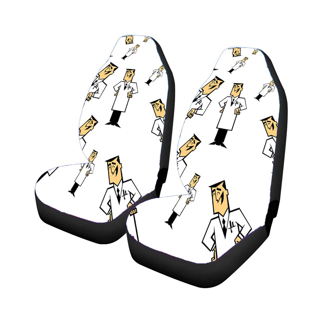 Professor Utonium Pattern Powerpuff Girls car Seat Covers
