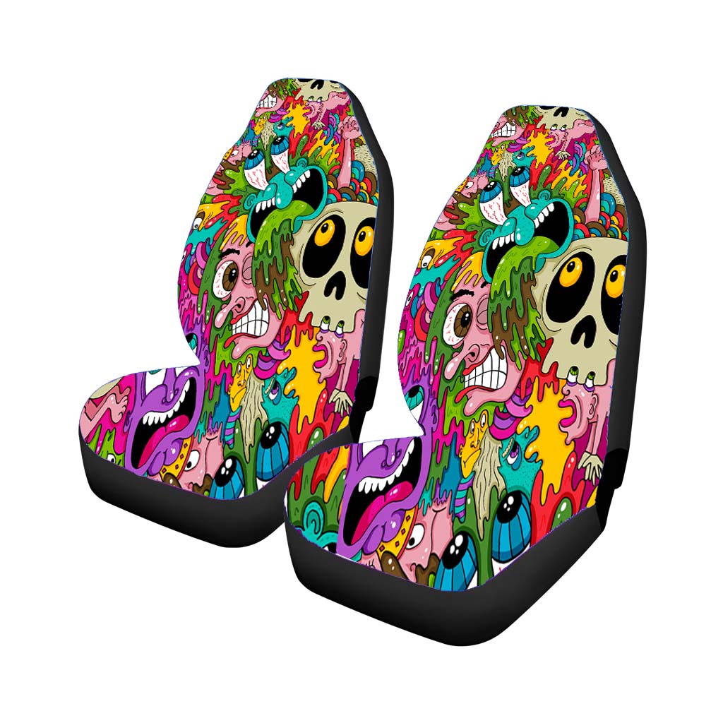 Puke Pattern car Seat Covers