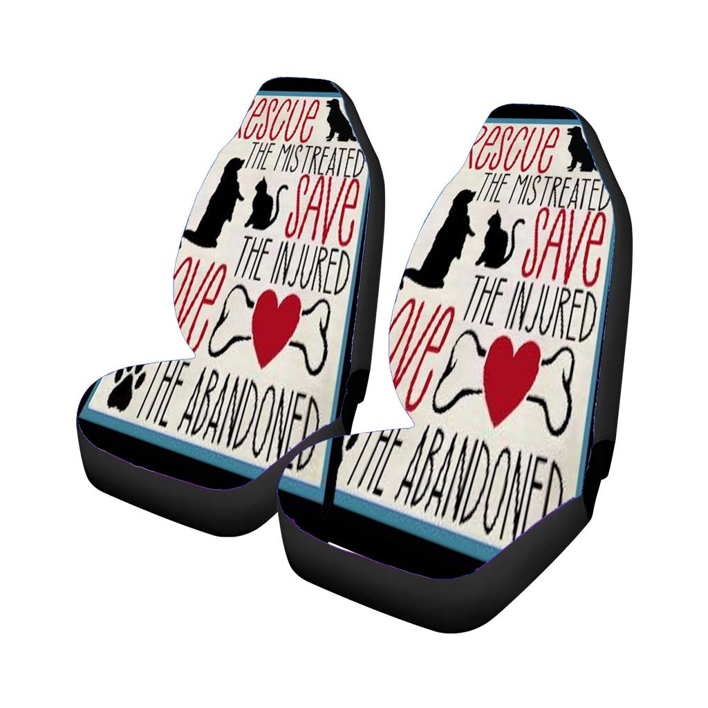 Rescue The Mistreated car Seat Covers