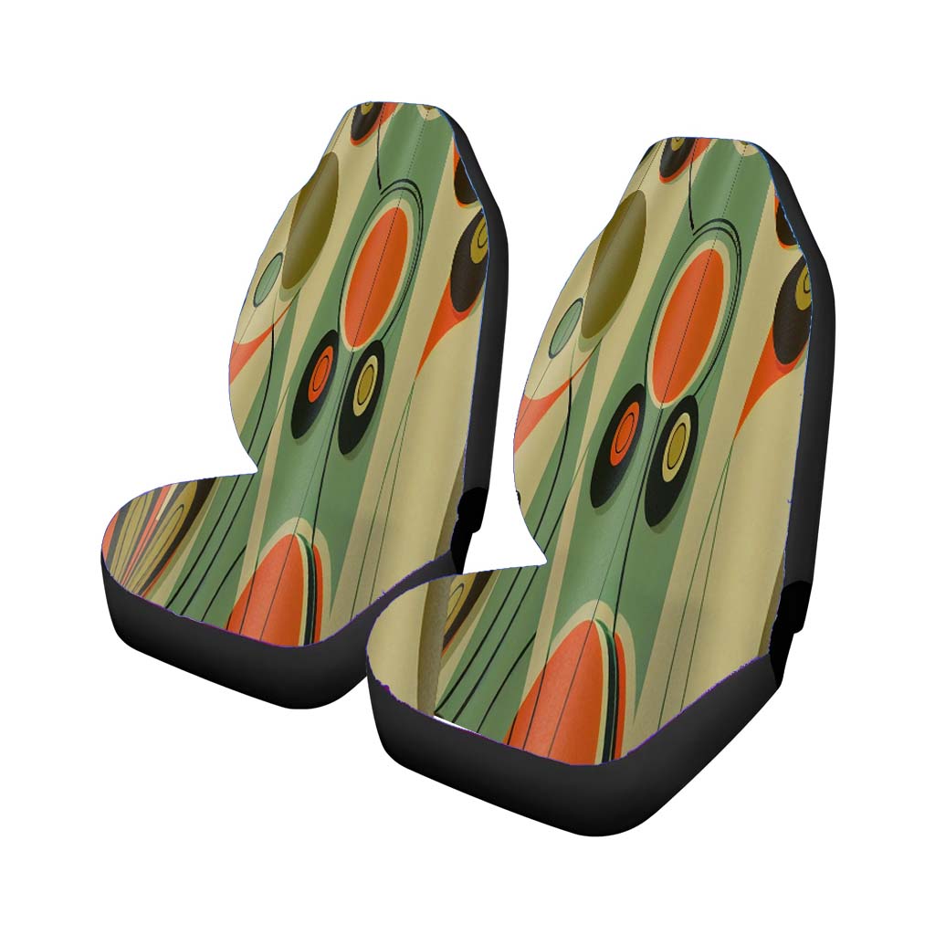 Retro 60S Mid Century Modern Daisy car Seat Covers