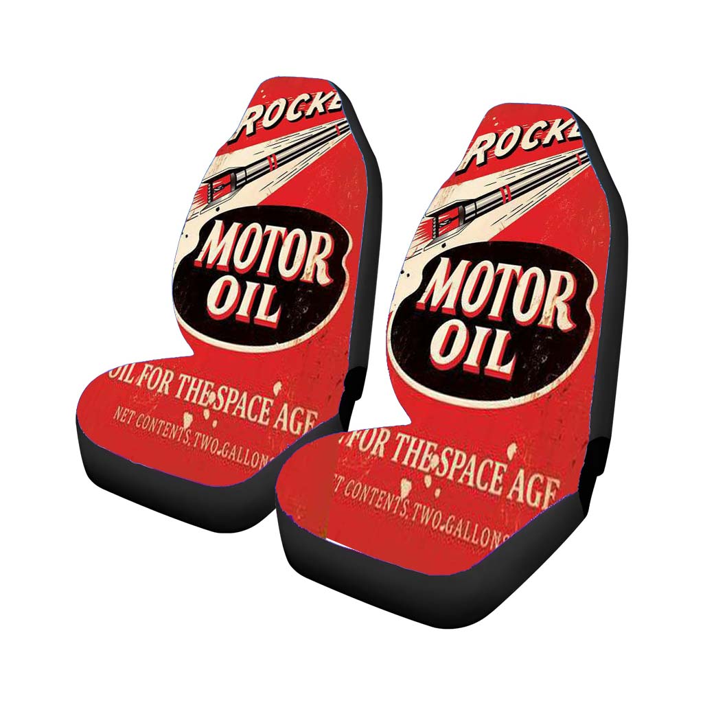 Rocket Motor Oil car Seat Covers