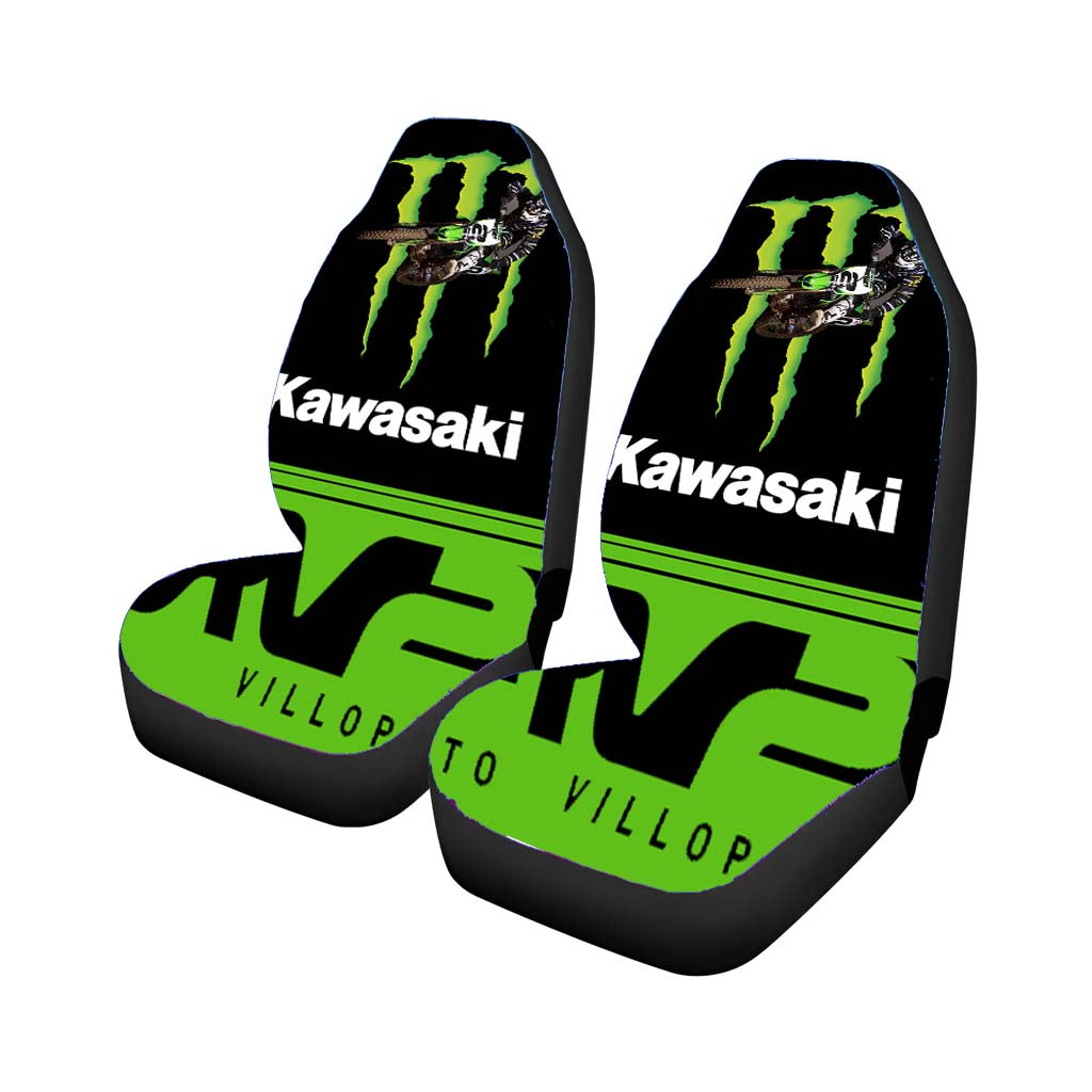 Ryan Villopoto Monster Thor Motocross car Seat Covers