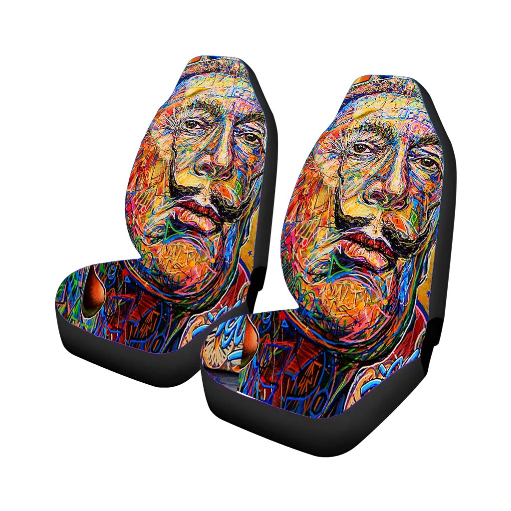 Salvador Dali Potrait car Seat Covers