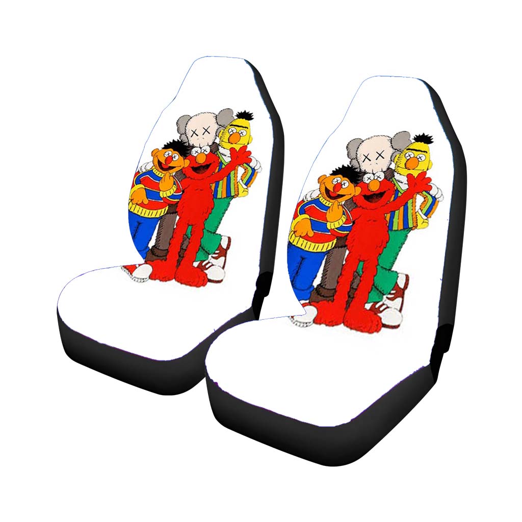 Sesame Street X Kaws car Seat Covers
