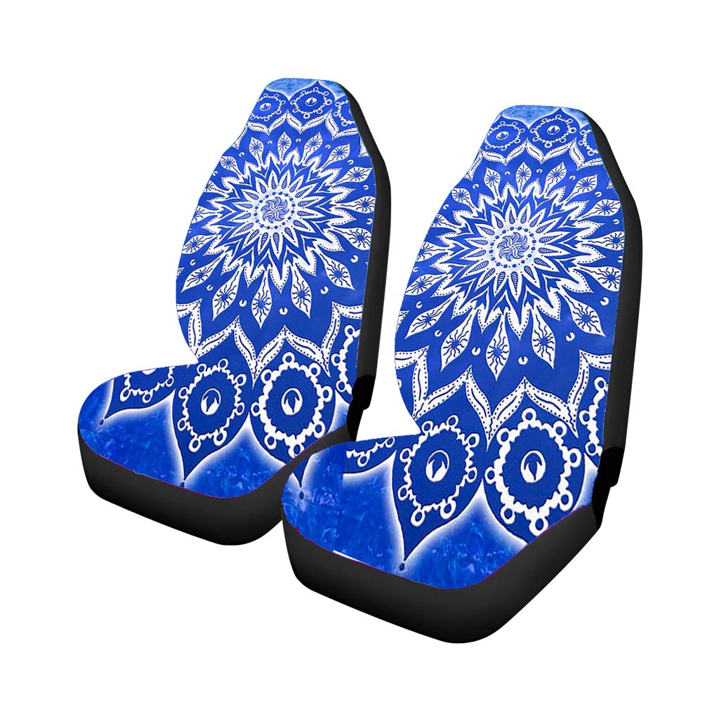 Sky Floral Mandala 2 car Seat Covers