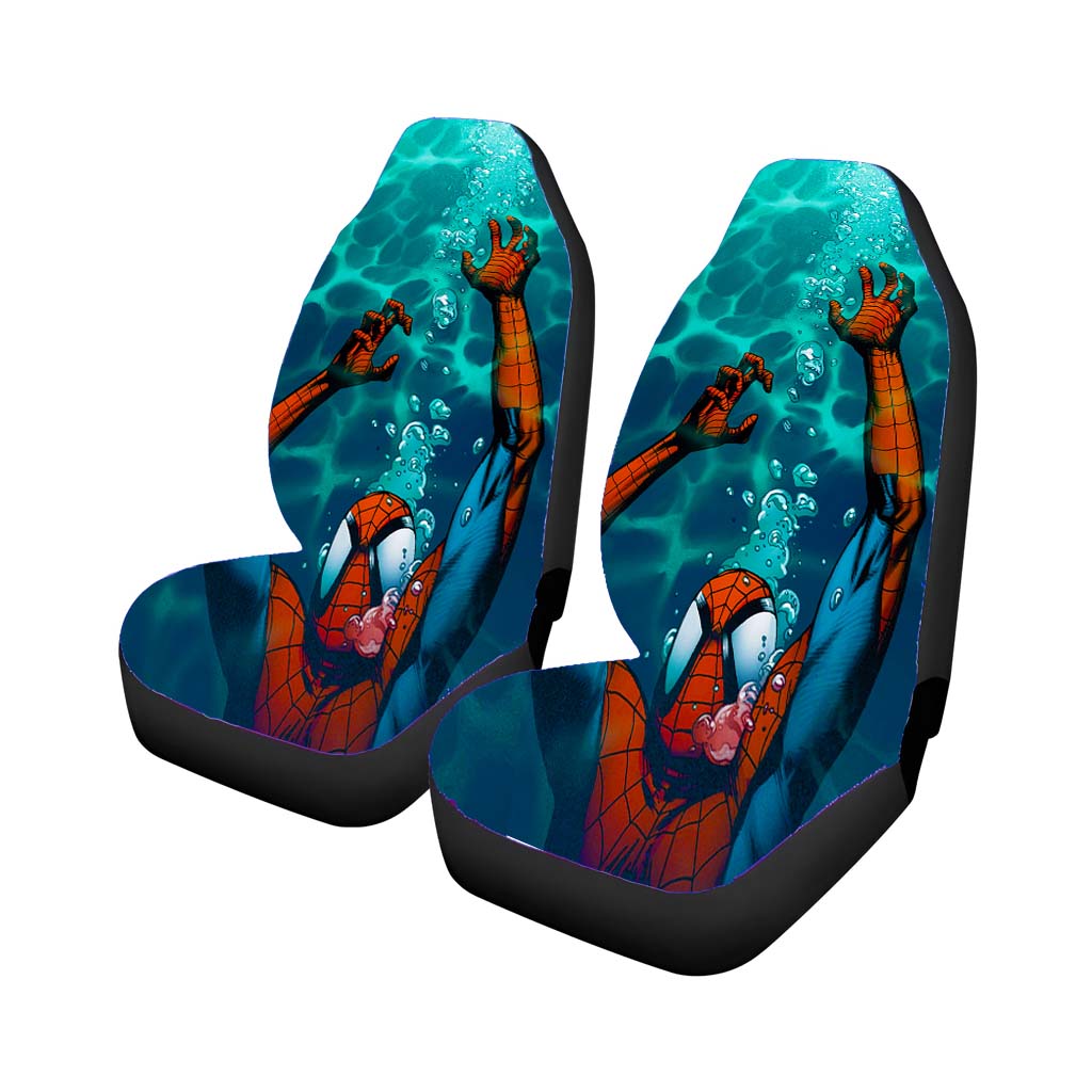 Spider Man Drowned car Seat Covers