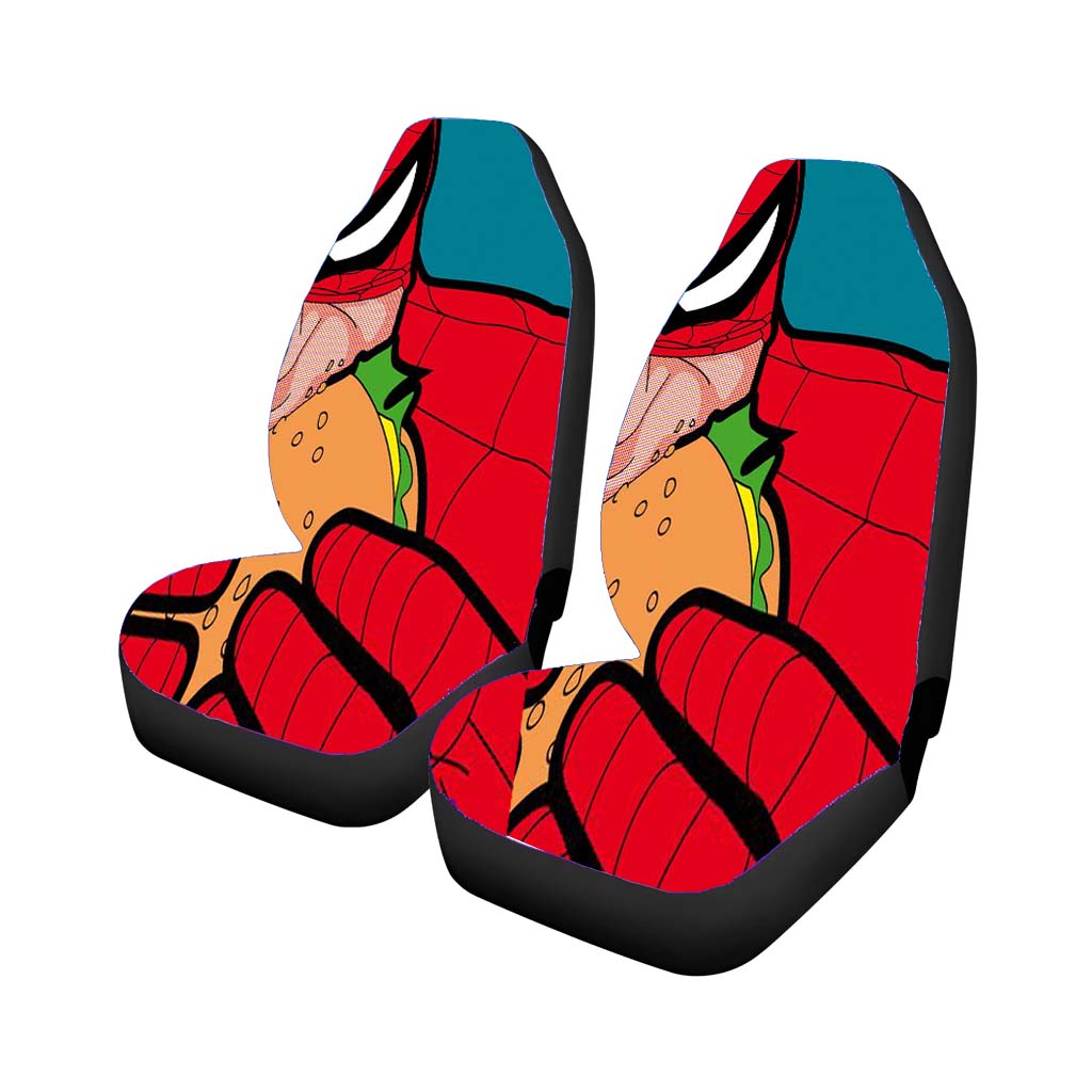 Spiderman Burger car Seat Covers