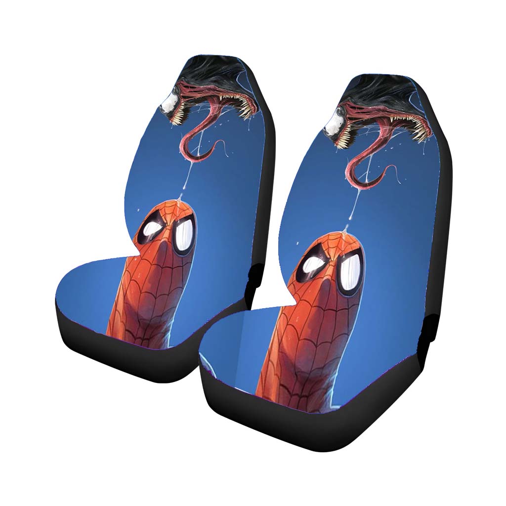 Spiderman Spit Tongue Venom car Seat Covers