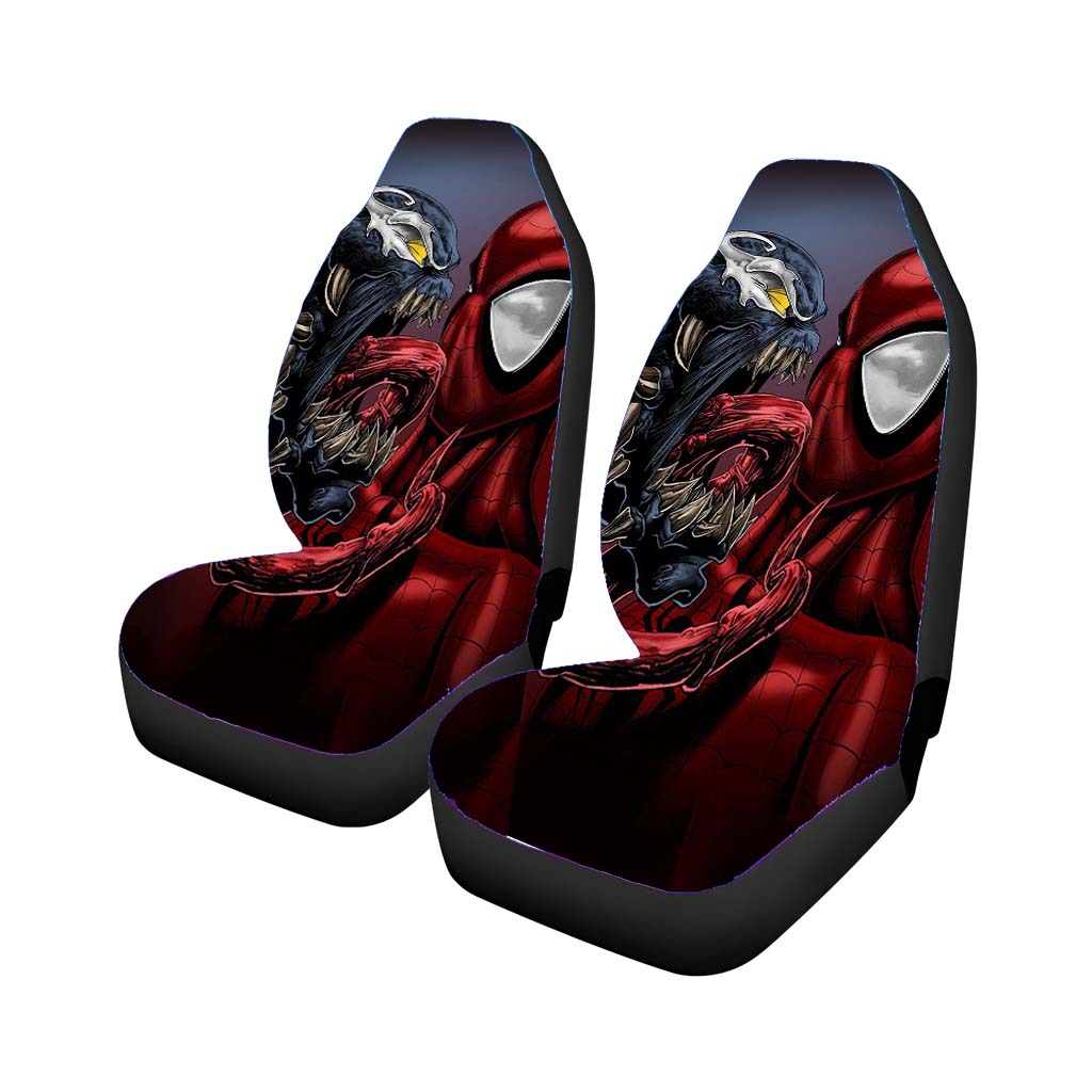 Spiderman Vs Venom Artwork car Seat Covers
