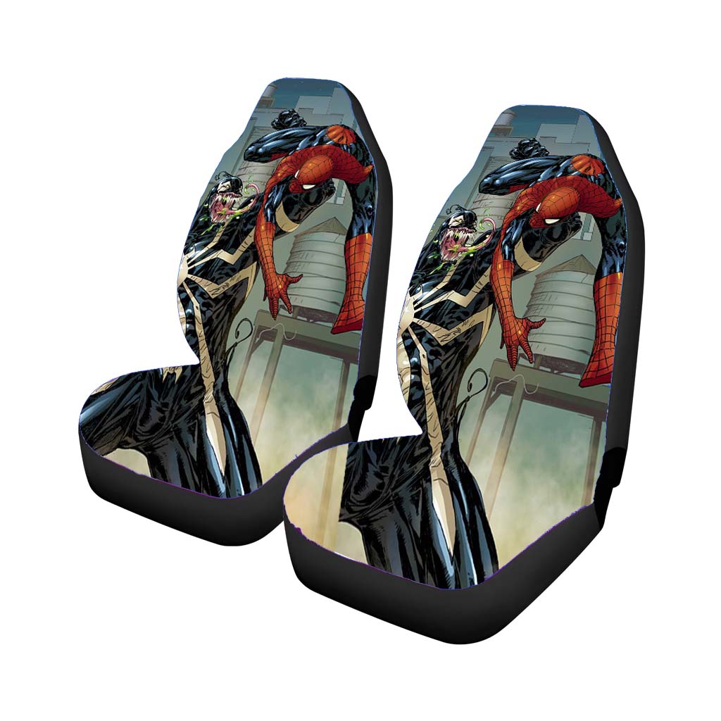Spiderman Vs Venom Comic car Seat Covers