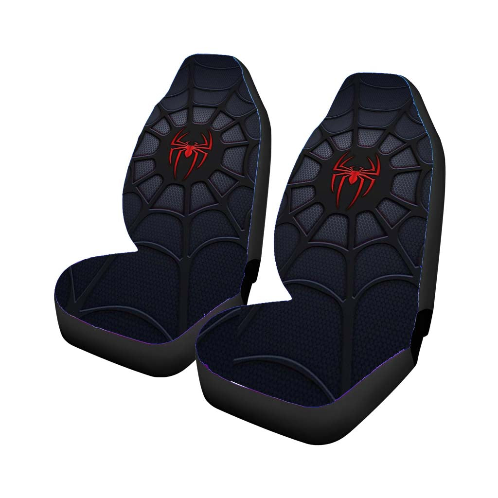 Spidey Black Style Costumes car Seat Covers