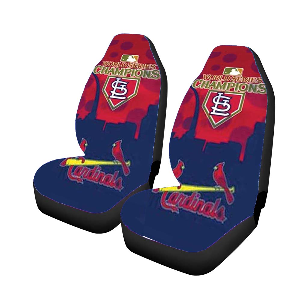 St Louis Cardinals Champ Silhouette car Seat Covers
