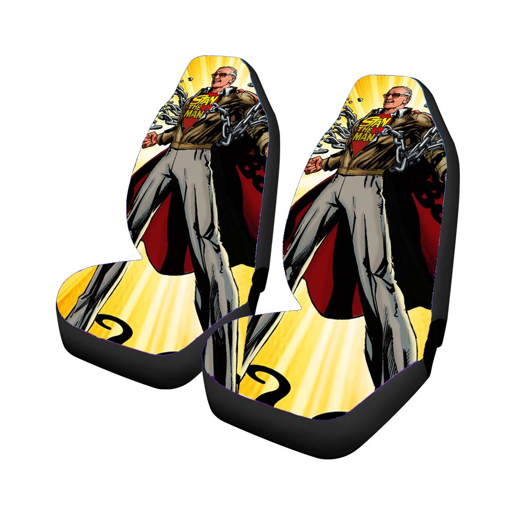 Stan Lee Stan The Man Marvel Super Hero car Seat Covers