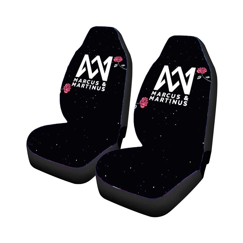 Star Flower Marcus And Martinus White Logo car Seat Covers
