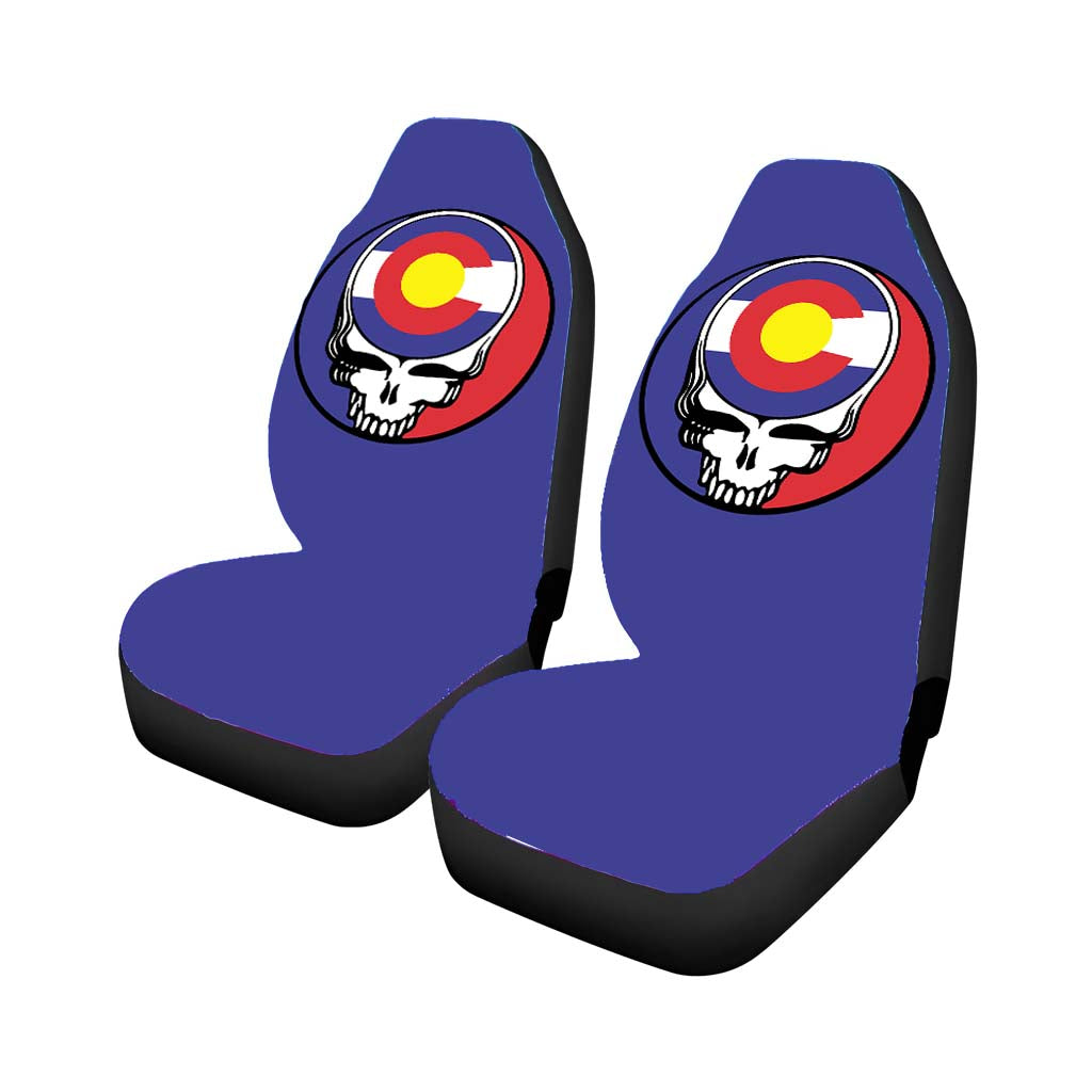 Steal Your State Colorado State Flag Grateful Dead car Seat Covers